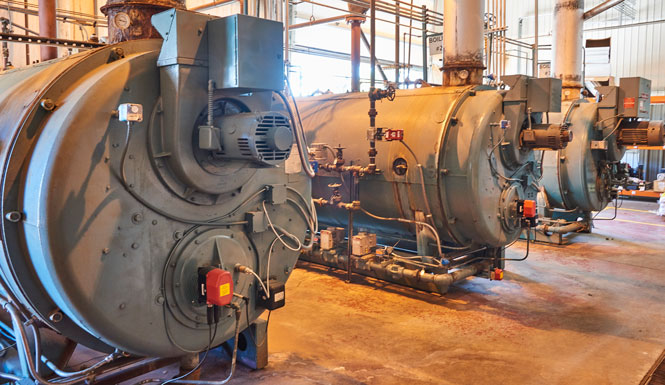 Remotely mounted boiler control panel
