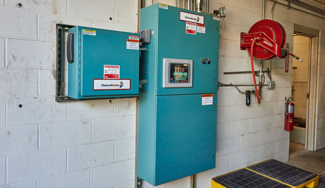 Hawk 4000 boiler controls retrofit