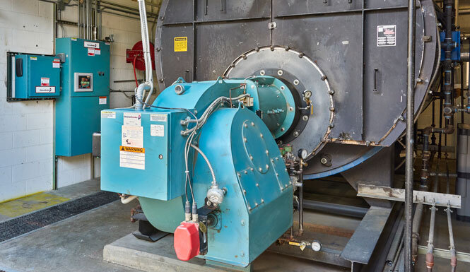 Boiler burner and controls retrofit