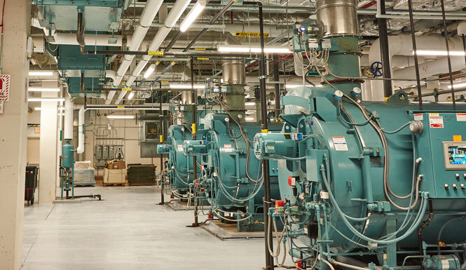 Firetube boilers with economizers