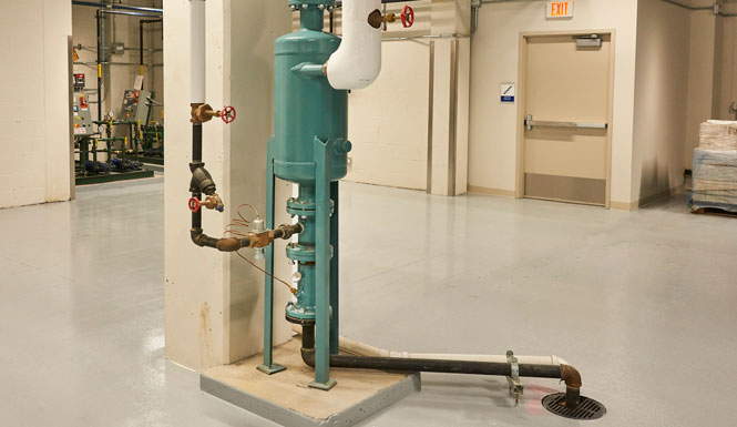 Boiler blowdown system