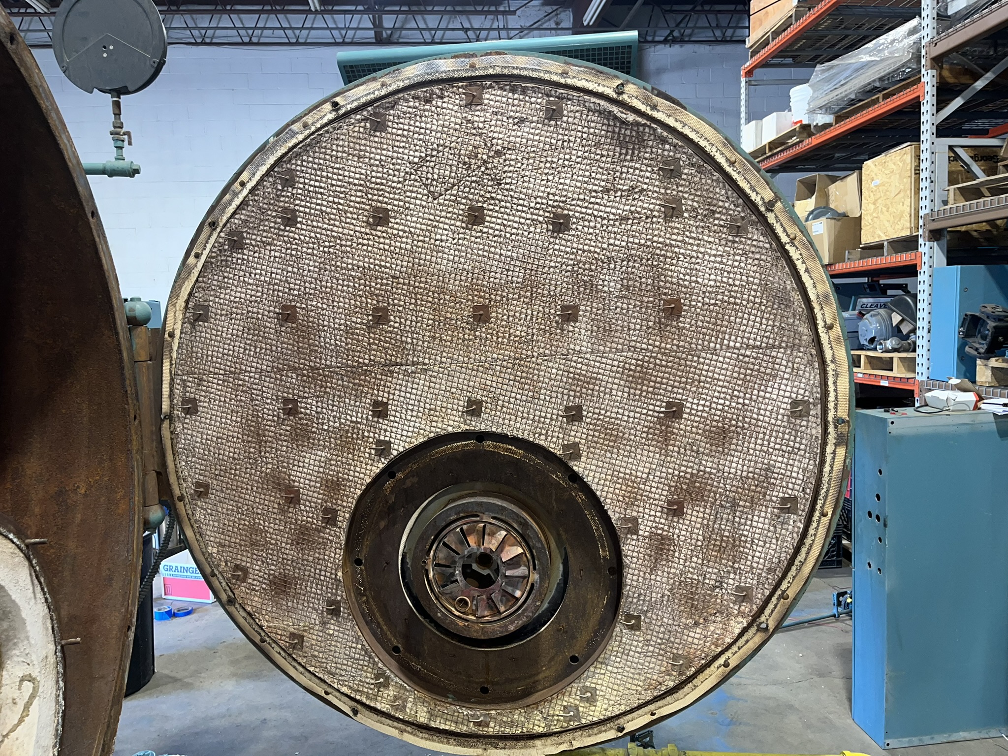 Used 200 HP Firetube Steam Boiler