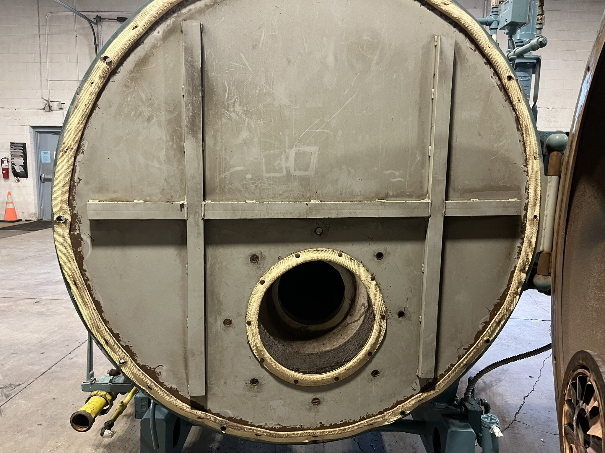 Used 200 HP Firetube Steam Boiler