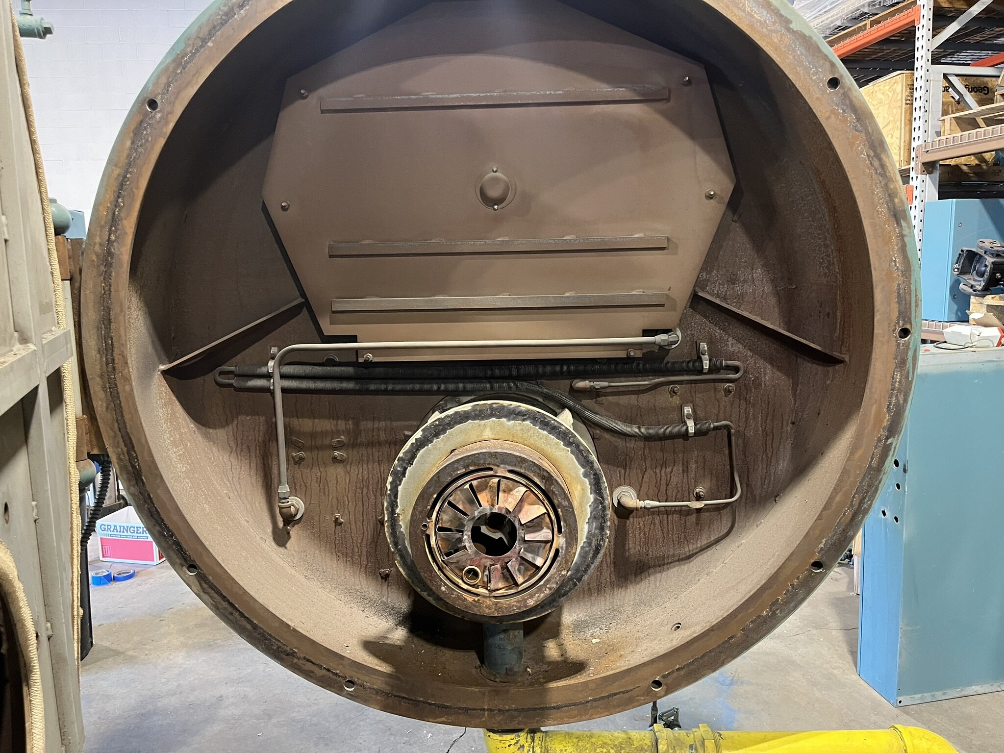 Used 200 HP Firetube Steam Boiler