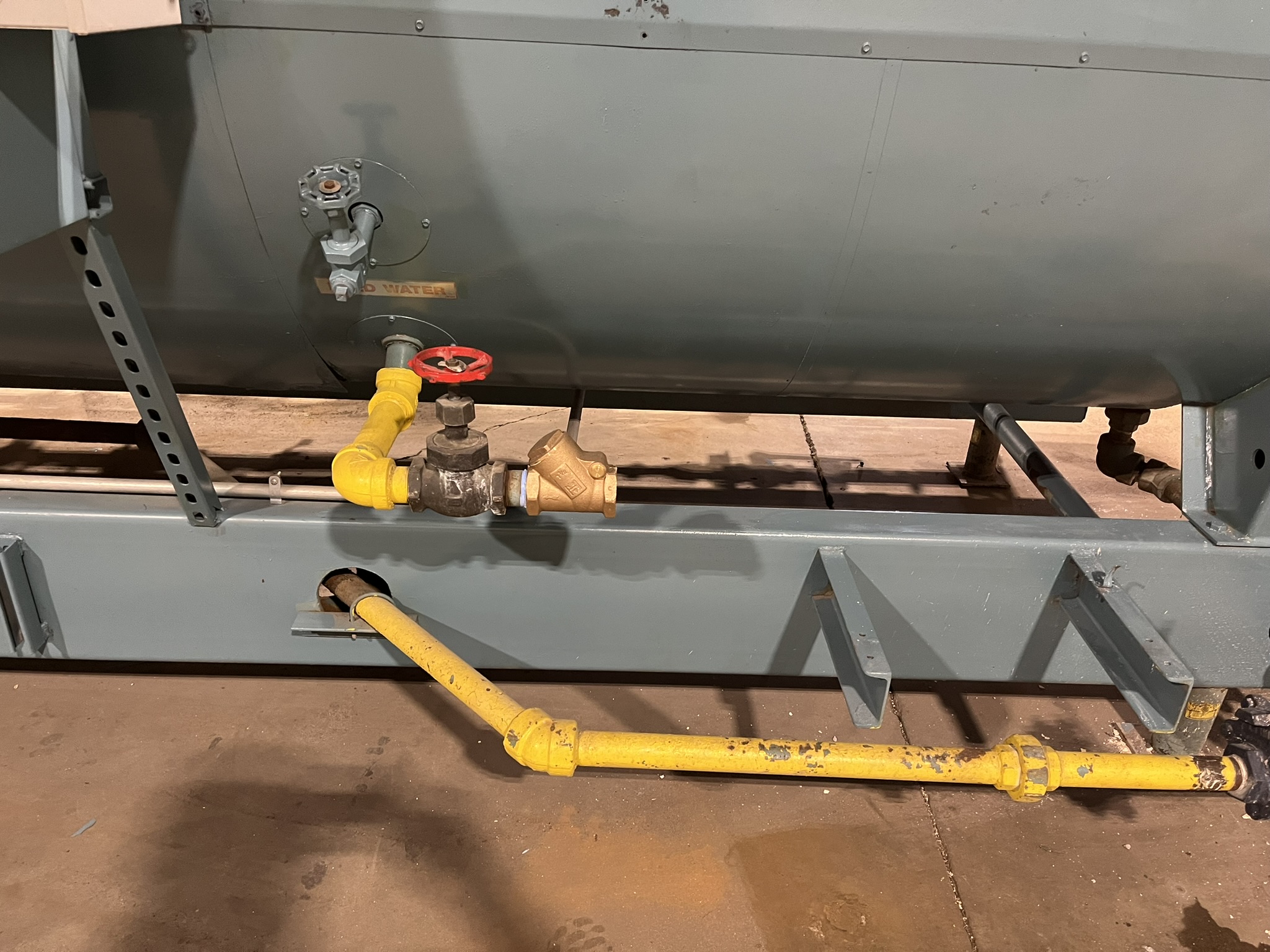 Used 200 HP Firetube Steam Boiler