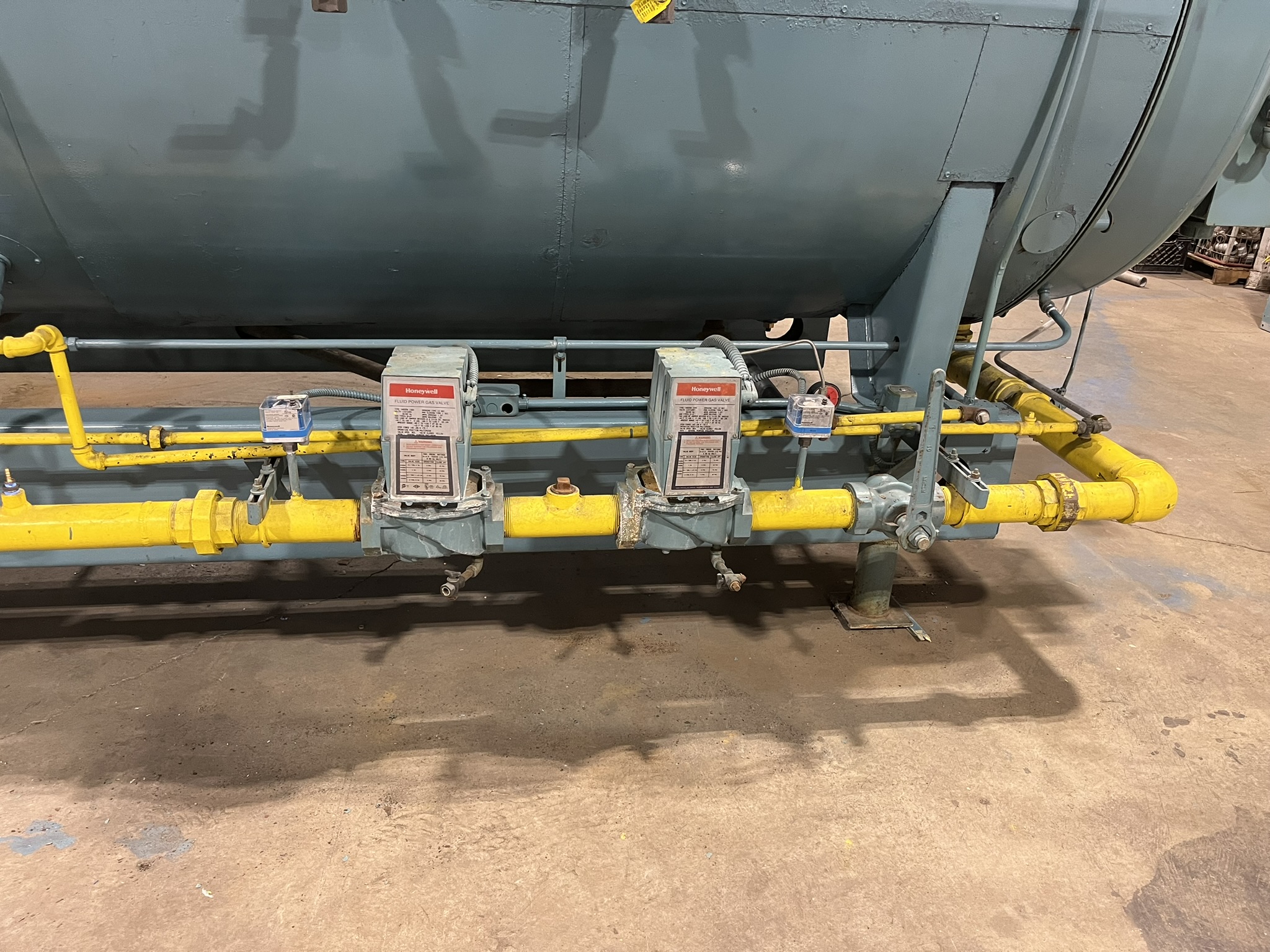 Used 200 HP Firetube Steam Boiler