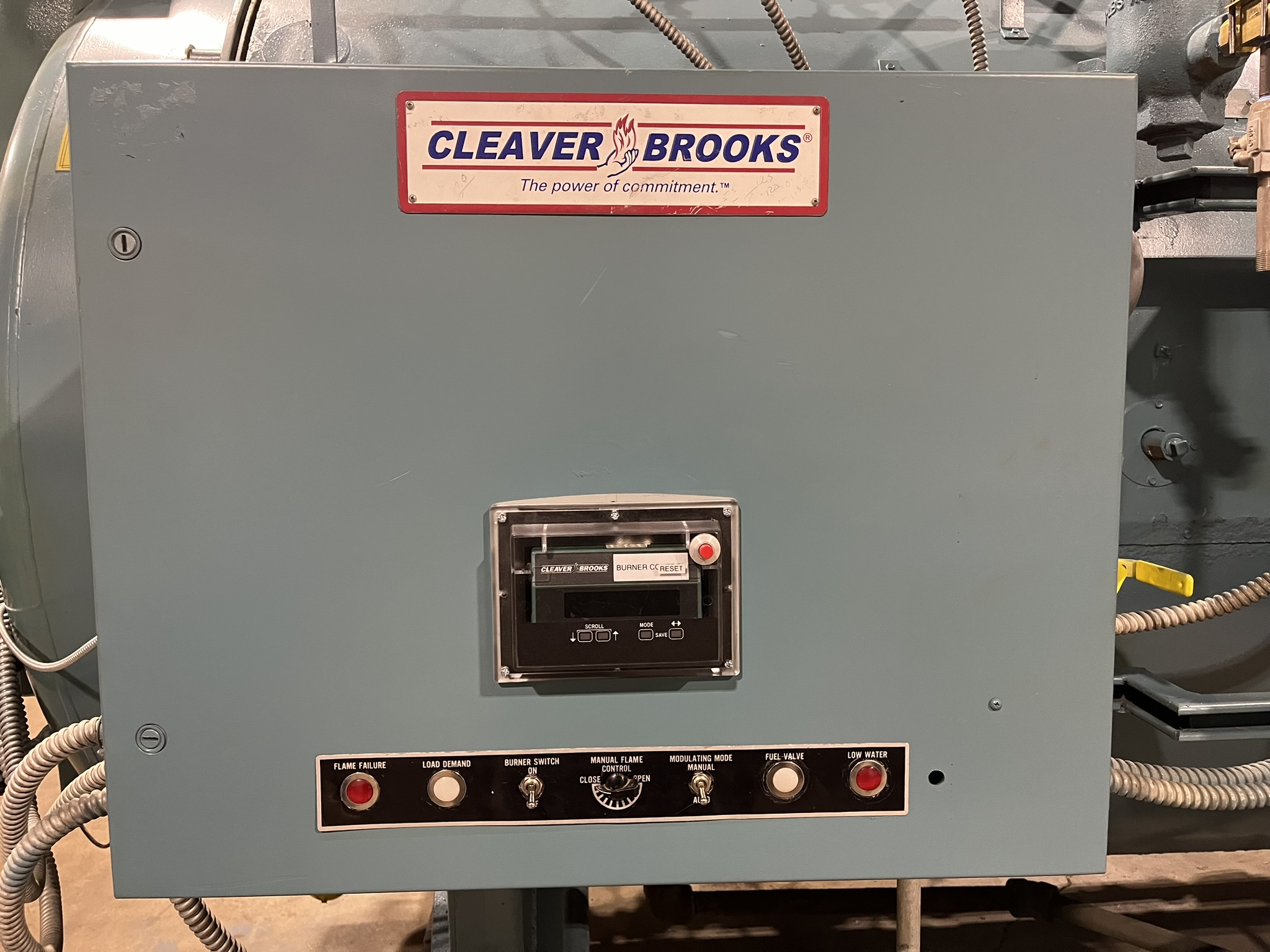 Used 200 HP Firetube Steam Boiler