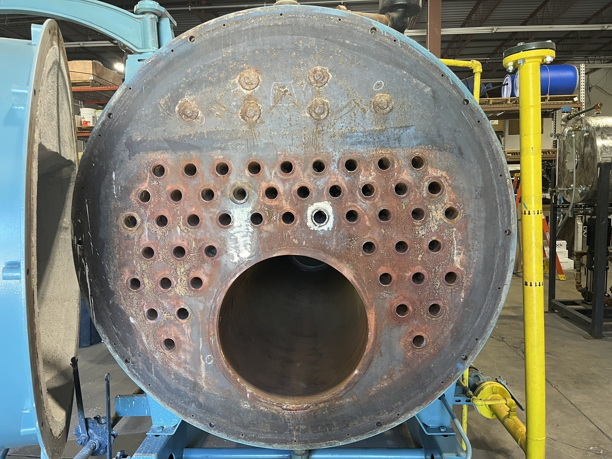Used 200 HP Firetube Steam Boiler