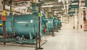Energy Control steam boiler plant