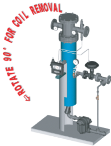 Alstrom semi-instantaneous steam-to-water heater