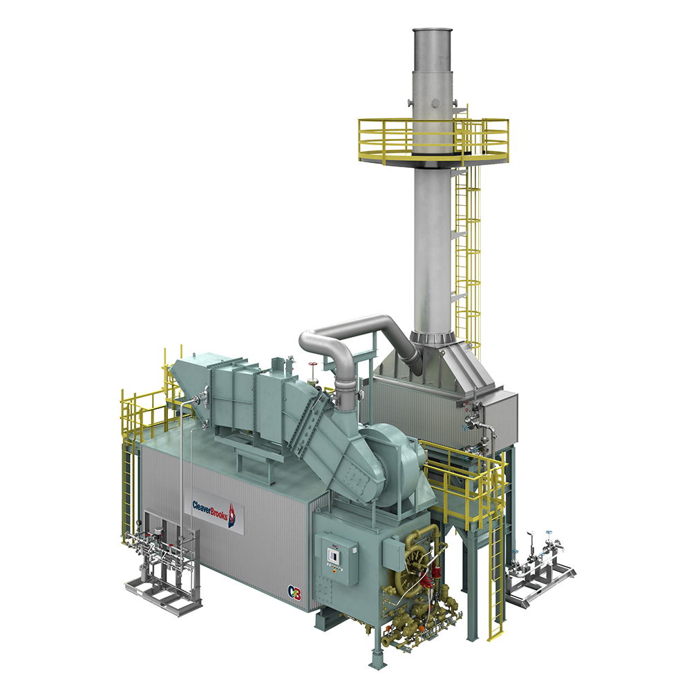 Cleaver-Brooks integrated watertube boiler