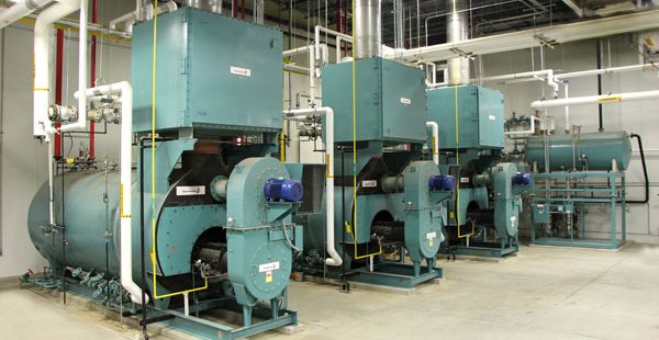 Energy Control integrated boiler installation