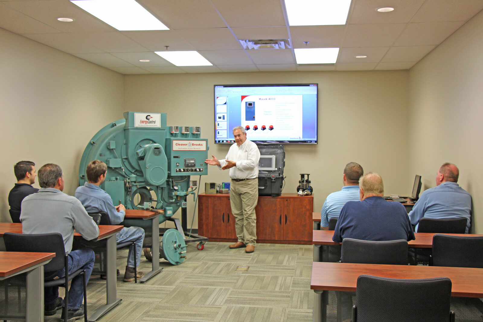 Boiler operator training seminar at Energy Control