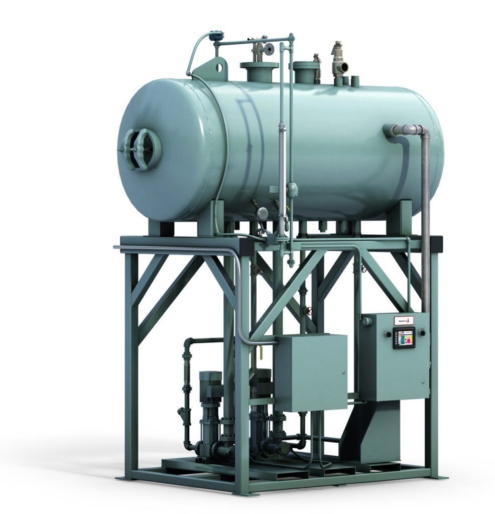 Dearator for Water Treatment