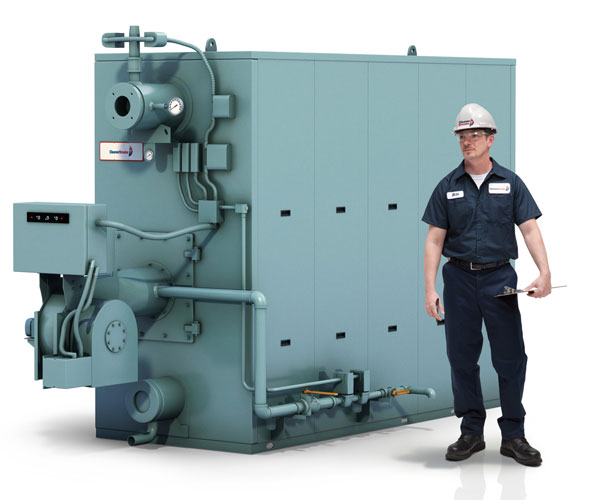 Cleaver-Brooks flexible watertube hot water boiler